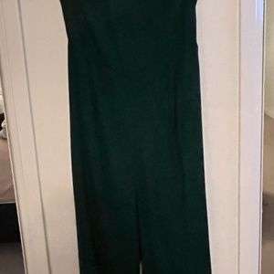 Reformation green jumpsuits